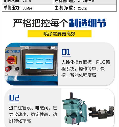 JNJX-H-T40-PLC編程聚脲噴涂機(jī)4